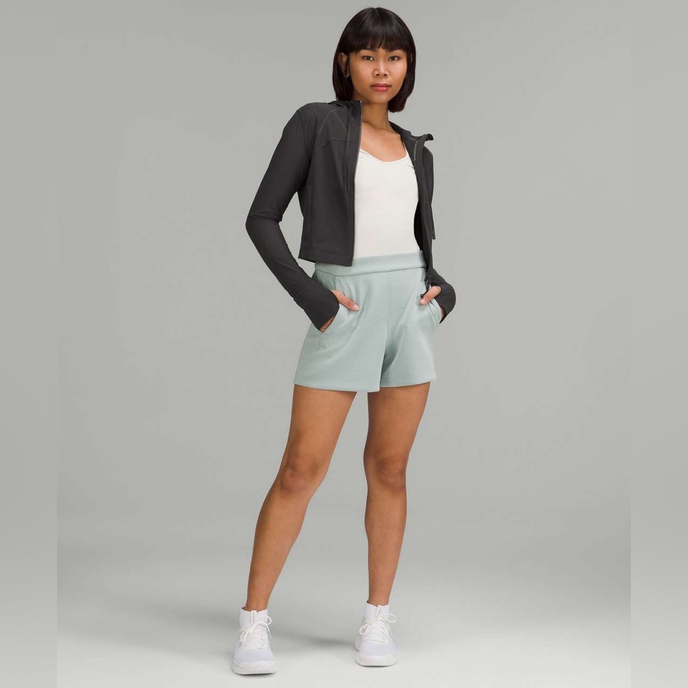 lululemon athletica Black Cropped Hooded Jacket - Picture 5 of 5